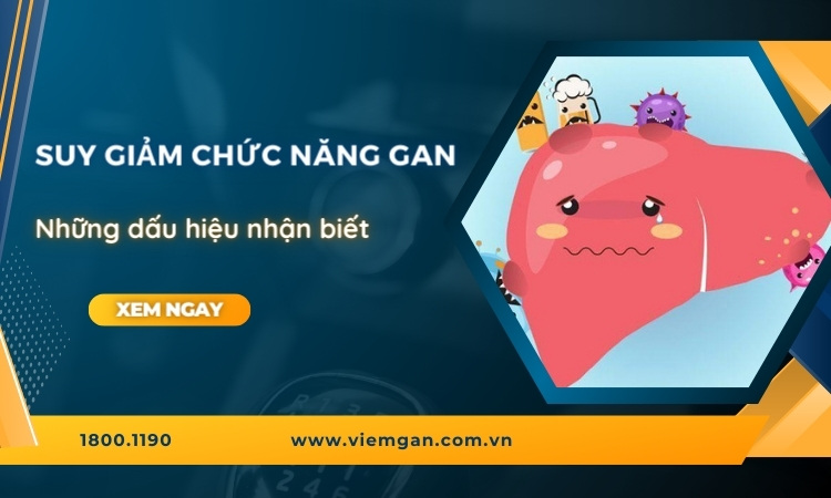 CẢNH BÁO 9 TRIỆU CHỨNG SUY GIẢM CHỨC NĂNG GAN! 1