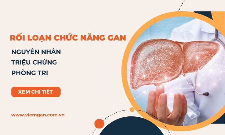 Rối loạn chức năng gan - Nguyên nhân, triệu chứng và các phòng trị 1